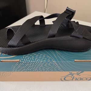 Chaco Black Strappy Sandals